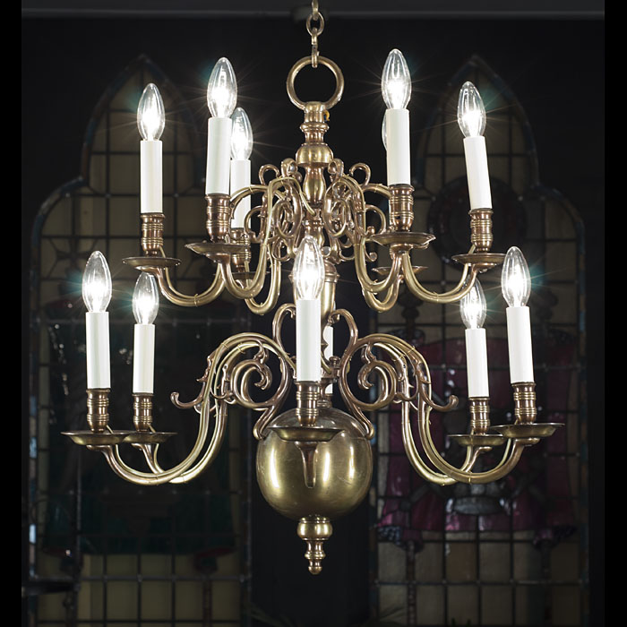 Early 20th Century Baroque Style Chandelier
