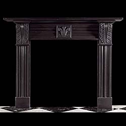 A Welsh Slate Regency Fireplace Surround