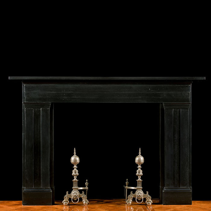  An antique Williams IV style fireplace mantel   