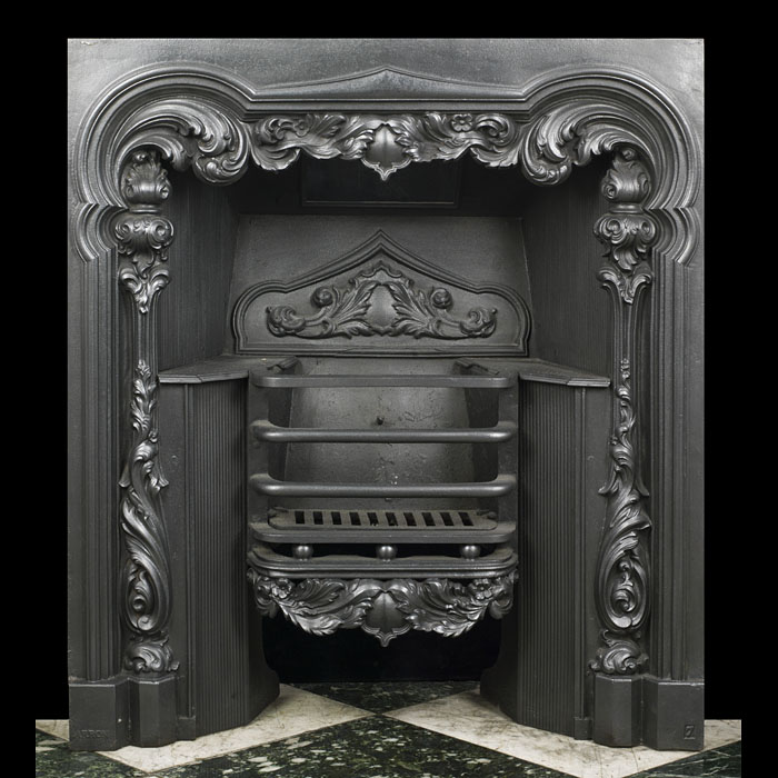 An Ornate William IV Fireplace Insert 