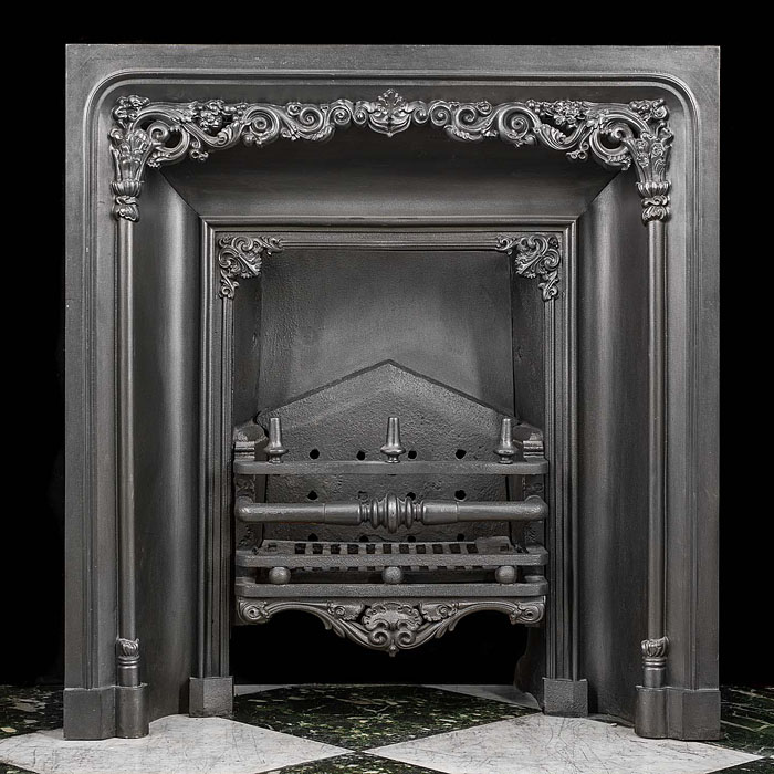  A Regency Cast Iron Fireplace Insert