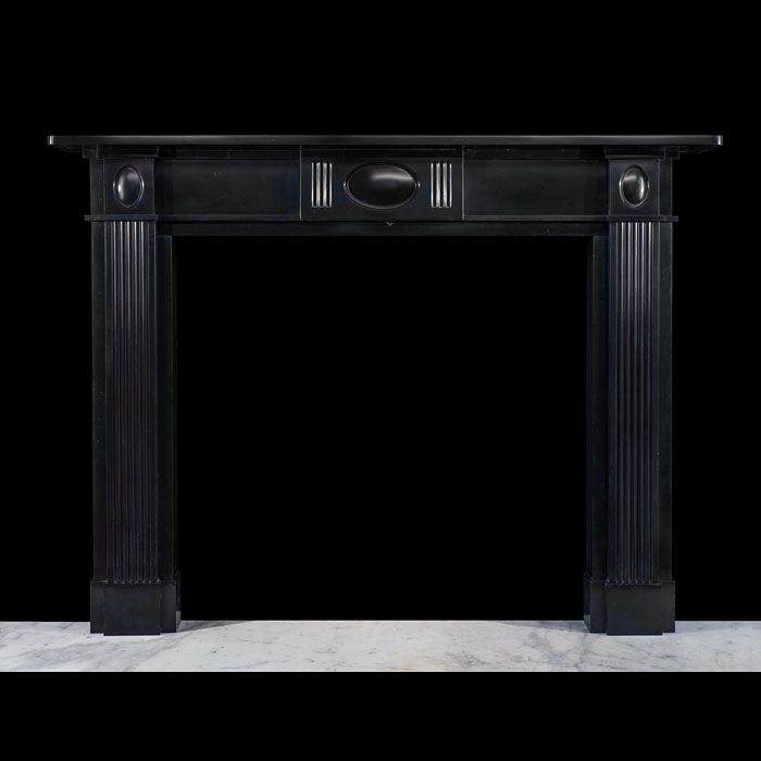 Kilkenny Marble Black Regency Chimneypiece 