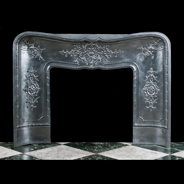 A Louis XV Rococo Fireplace Insert
