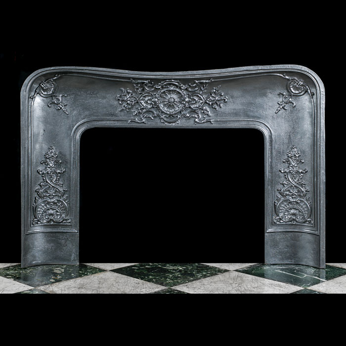 A Large Louis XV Fireplace Insert 