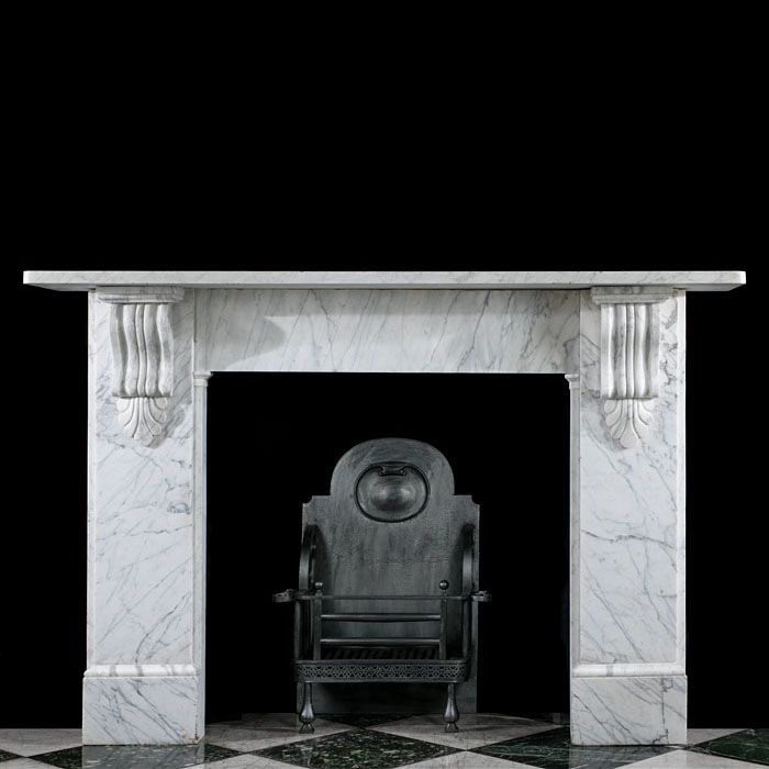 A Victorian Marble Fireplace Surround