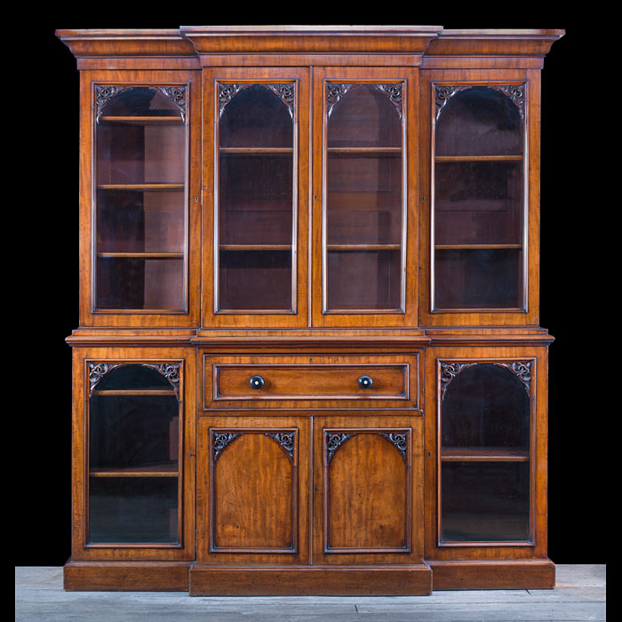 A fine Victorian mahogany bookcase