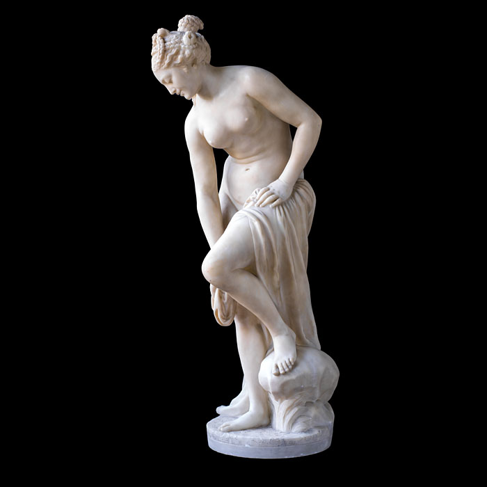 Alabaster Venus Emerging from her Bath 