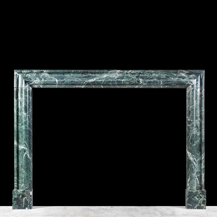  Verde Antico Bolection Fireplace Surround 