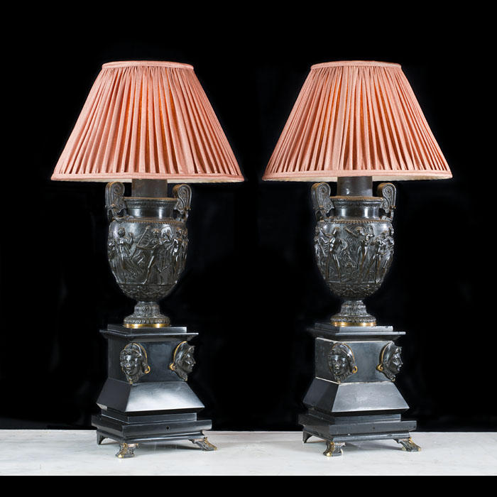  A Pair of Townley Vase Table Lamps 