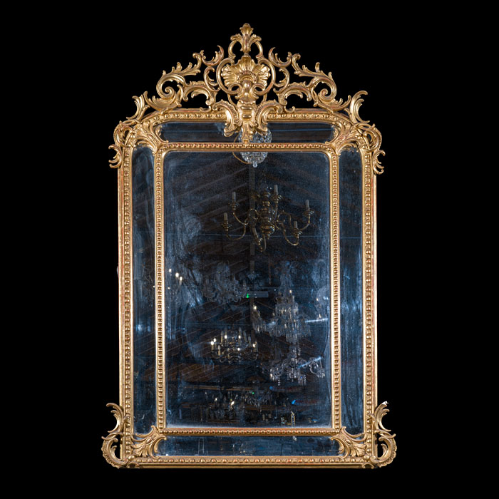 Louis XVI Mirror with Marginal Plates 