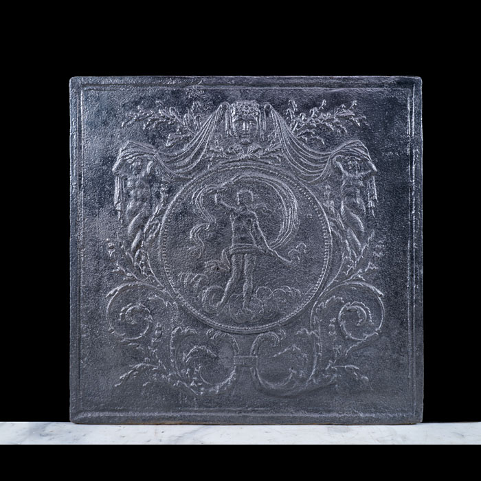 French 18th century Renaissance Revival Fireback 