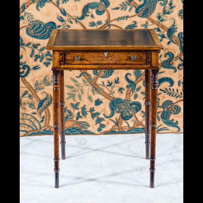  Small George IV Burr Oak Table 