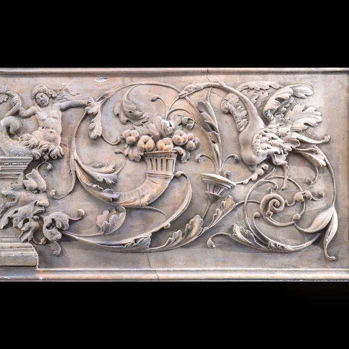 Large Pair of Florentine Rinceau Panels 
