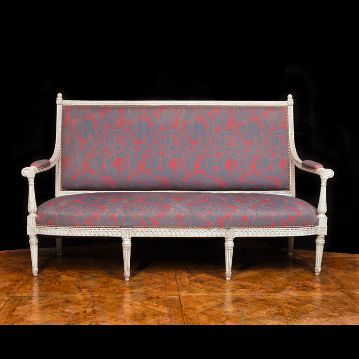 A Louis XVI Style Beechwood Sofa Canapé