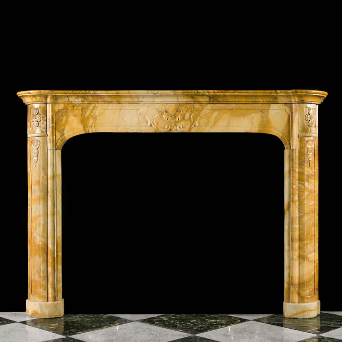 An Antique Italian Marble Fire Surround
